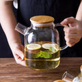Wilmax 54 Fl Oz. Thermo Glass Teapot - High temperature and shock resistant
