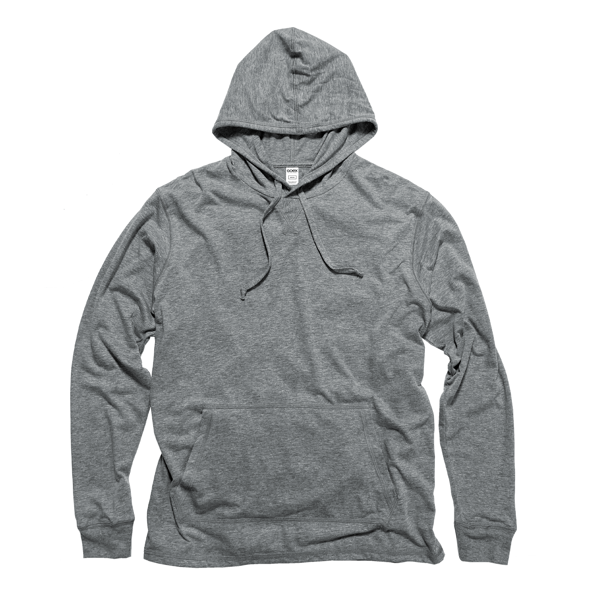 Unisex Eco-Triblend Long Sleeve Hooded Tee
