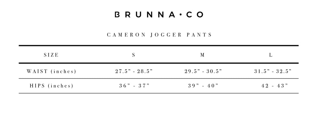 Organic Bamboo Fleece Joggers