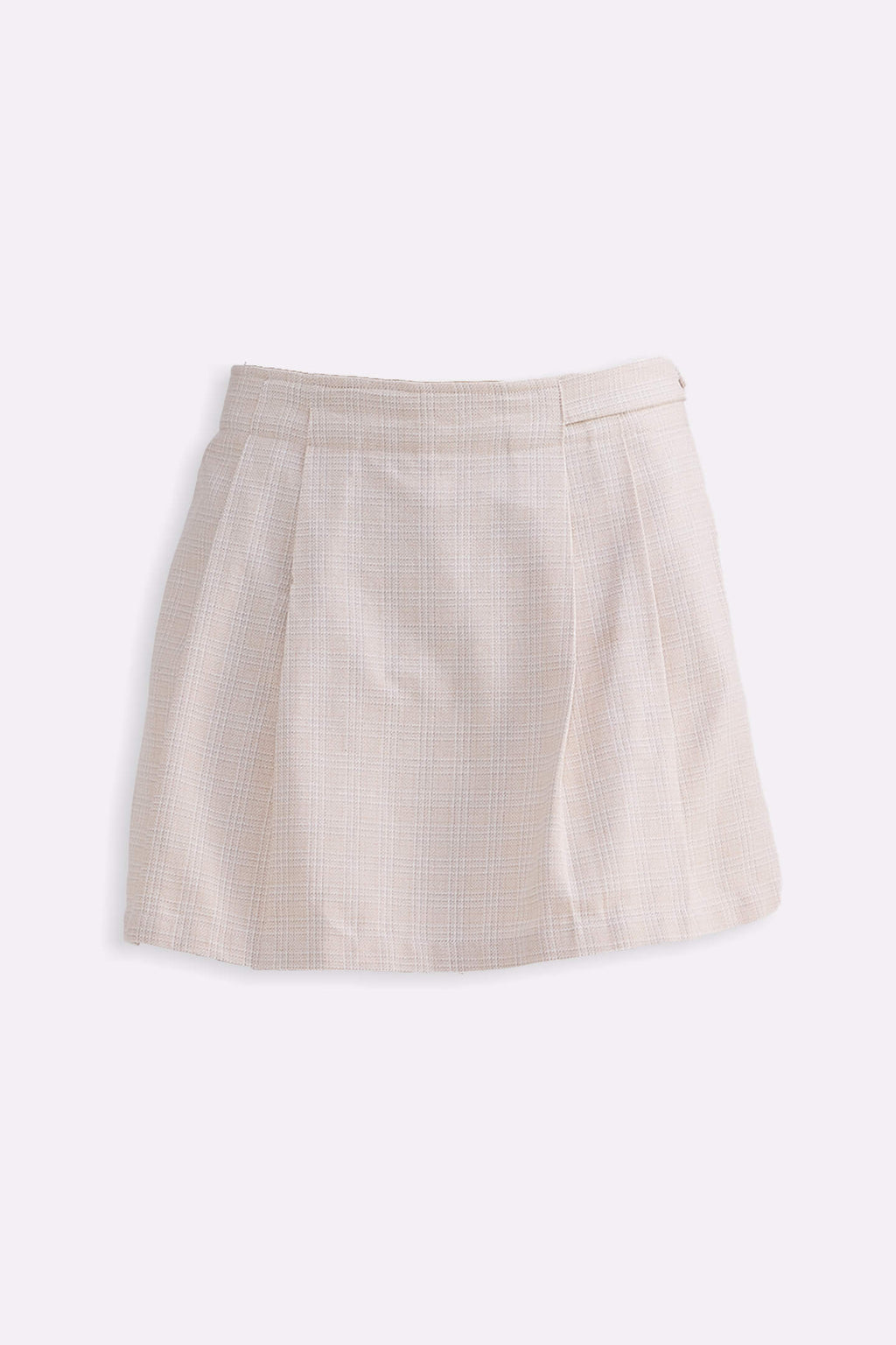Cotton Tweed Skort