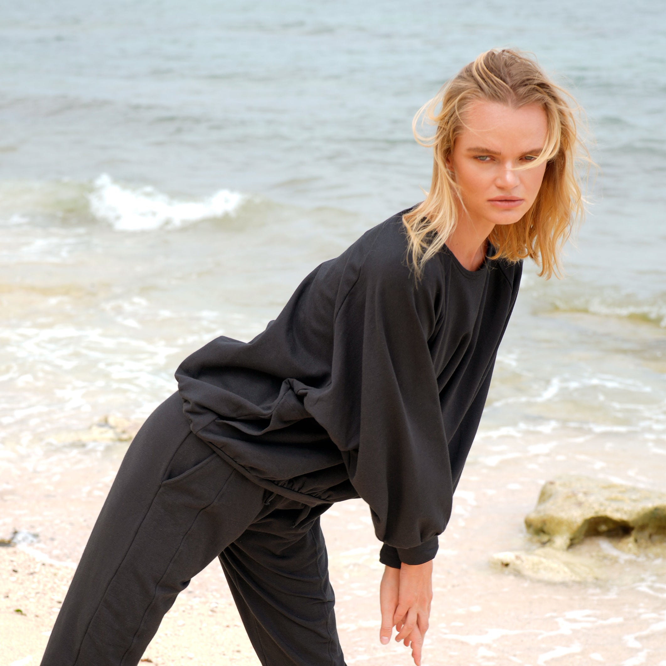 Organic Bamboo Fleece Sweater