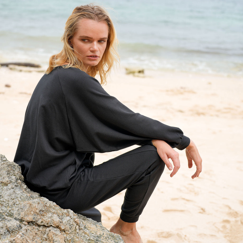 Organic Bamboo Fleece Sweater