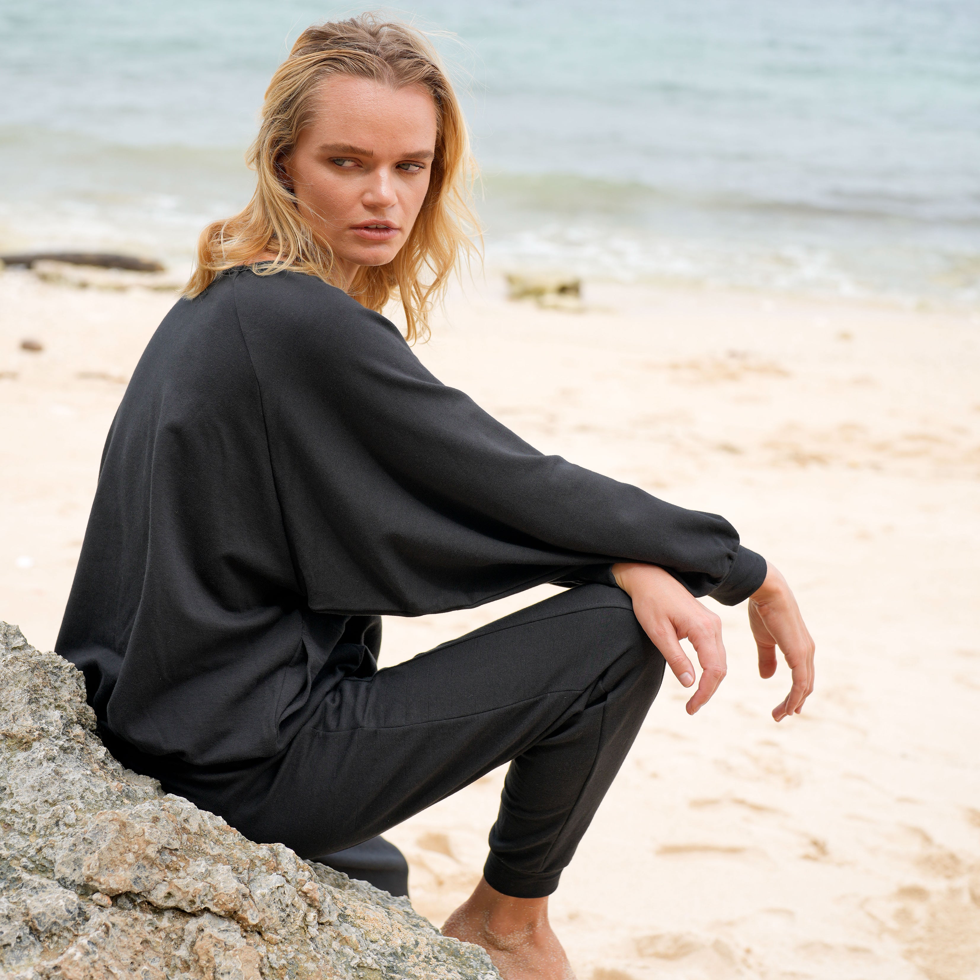 Organic Bamboo Fleece Sweater