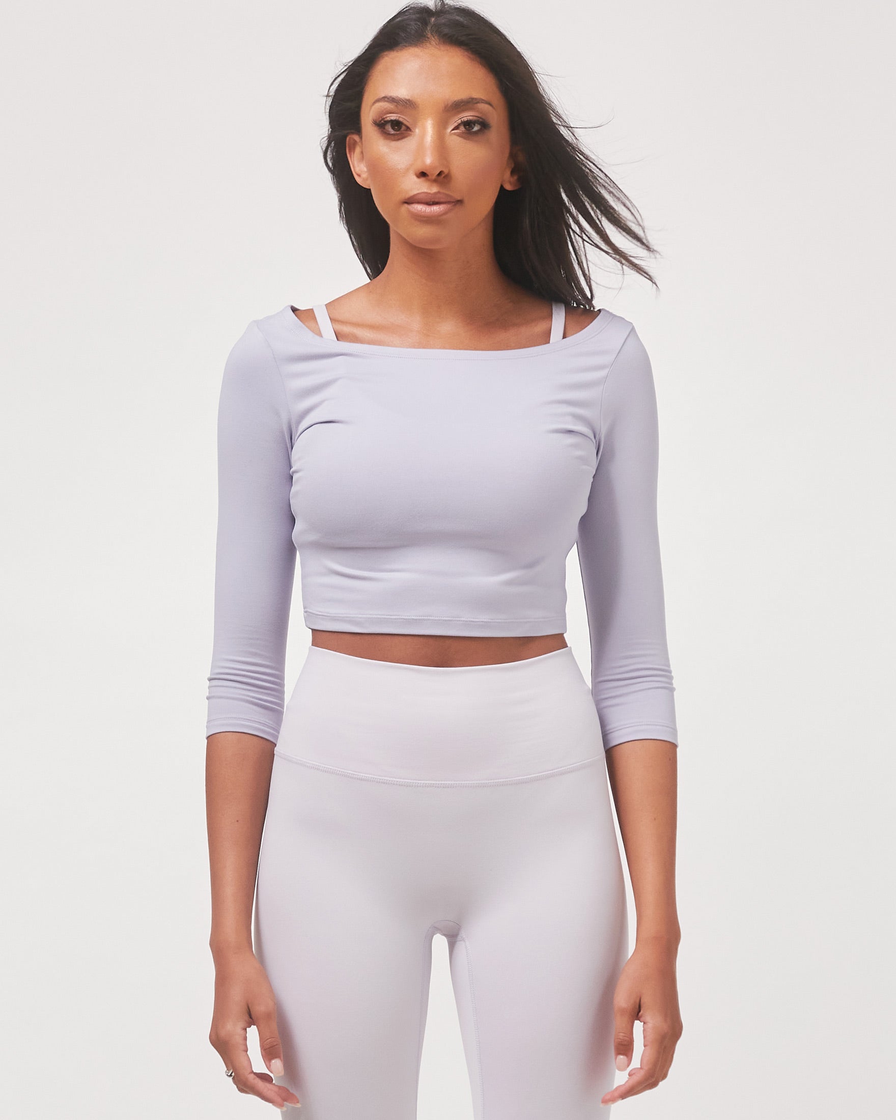 Open Shoulder 3/4 Sleeve