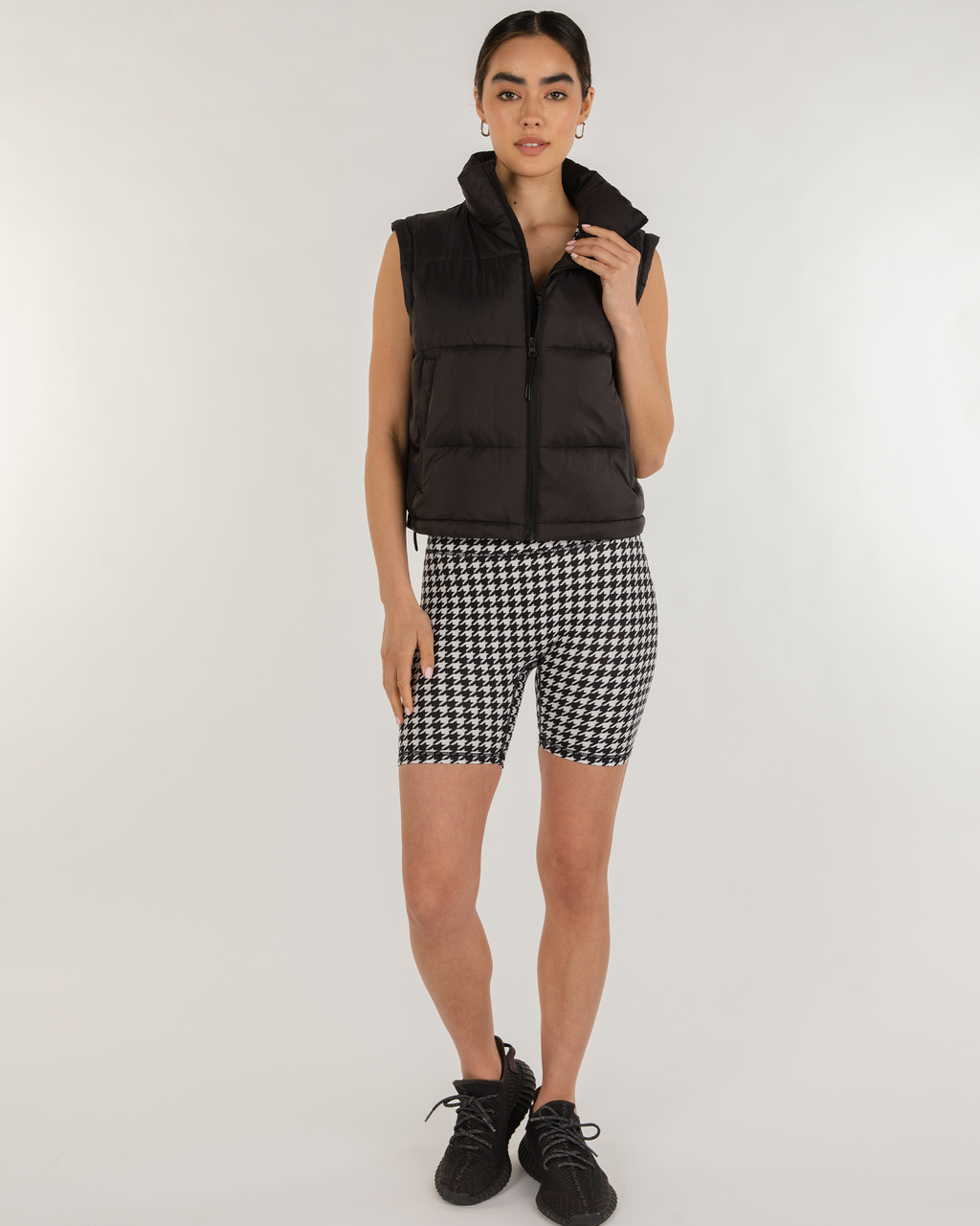 High Waist Biker Shorts  6"