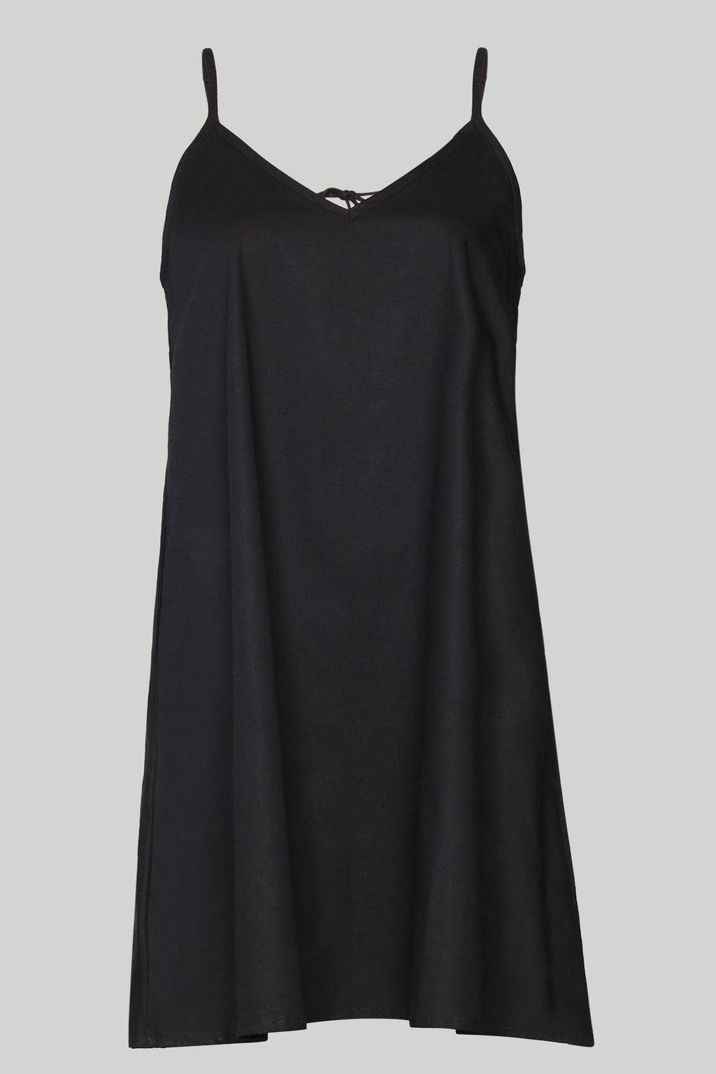Flow Short Dress in Black