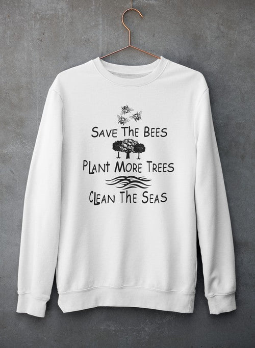 Busy Bee Save the Planet Sweat Shirt